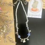 Collier « Marine » bleu