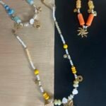 Collier « Marine » jaune