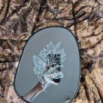 Miroir organique papillon