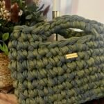 Sac EVA kaki scintillant 💚