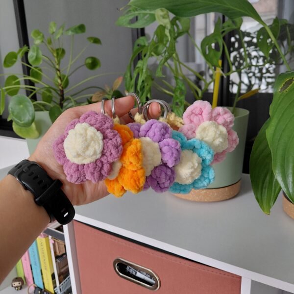 porte-cle-fleur-crochet