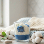 Bougie fleur de coton