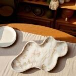 Plateau en résine minerale