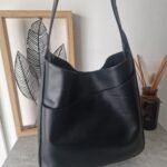 Sac bandouillier cuir noir