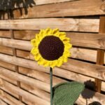 Tournesol (fleur au crochet)