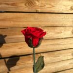 Rose Marie (fleur réalisée au crochet)