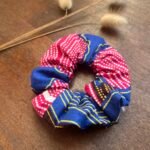 Chouchou Kenzo Fuschia et bleu