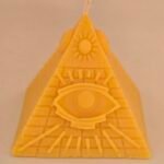 Bougie Rituel Pyramide Abondance et Protection