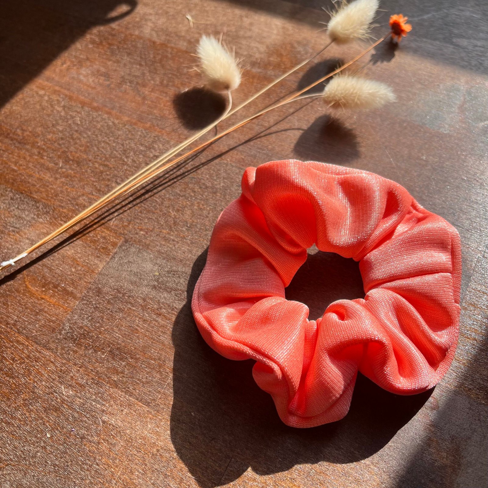 IMG_6874 Chouchou Laura Orange Saumon – Image 1