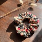 Chouchou Ambre Fleur de cerisier