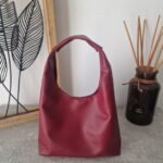 Mini sac boho bordeaux