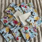 Lot de 10 cotons réutilisables - Princesses