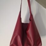 Sac demi lune bordeaux