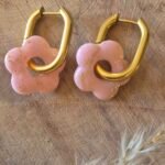 PAMPILLES rose dorée