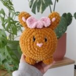 Lapin coquet au crochet